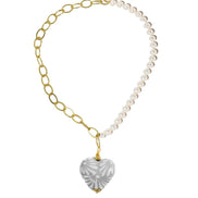 COLLAR PERLA Y CADENA