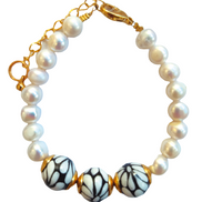 PULSERA PERLA 3 ESFERAS