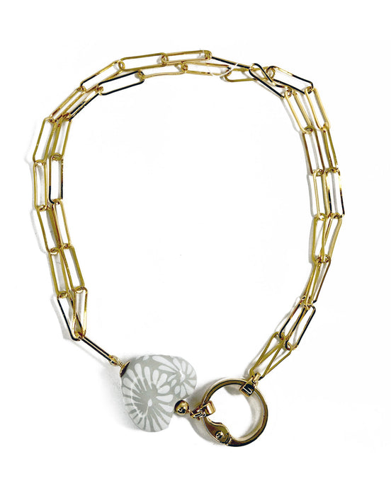 COLLAR CADENA BROCHE