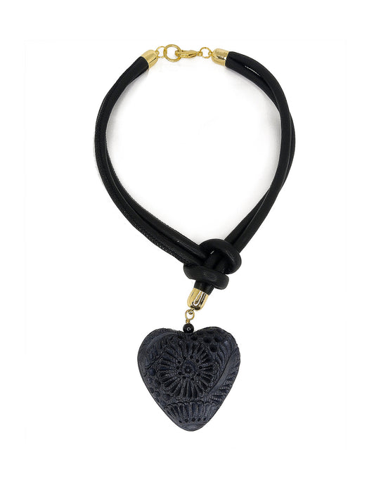 COLLAR NUDO CORAZON