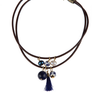 LEATHER NECKLACE