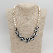NINE-SPHERE TALAVERA PEARL NECKLACE