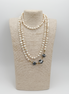LONG NECKLACE WITH 3 BEADS