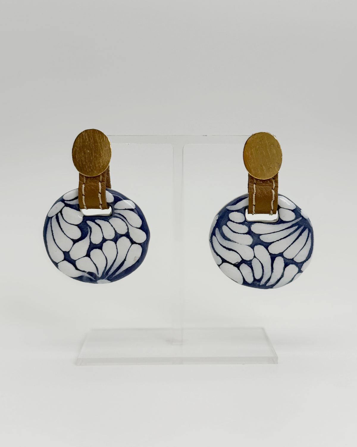 ARETE BASE DORADA PIEL Y CIRCULO TALAVERA