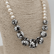 NINE-SPHERE TALAVERA PEARL NECKLACE
