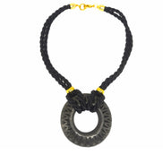 SHORT HOOP NECKLACE