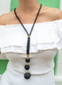 COLLAR ESFERAS DESNIVEL