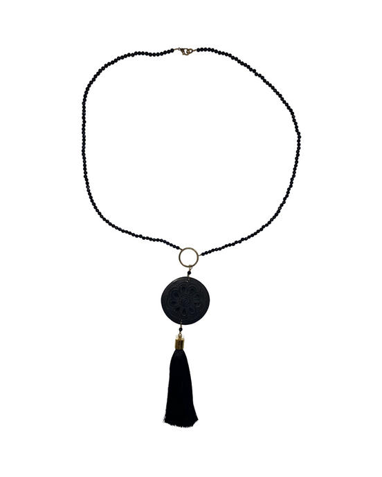 COLLAR ONIX CIRCULO MOTA