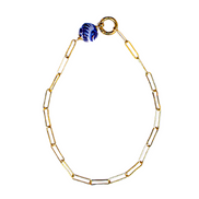 COLLAR CADENA BROCHE ESFERA