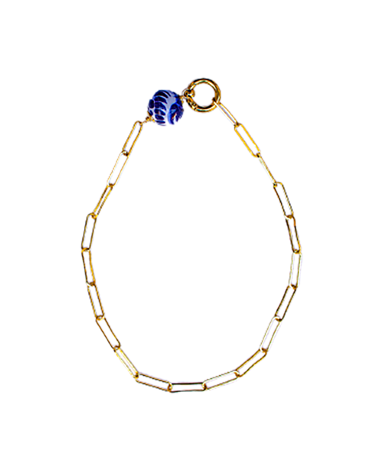 COLLAR CADENA BROCHE ESFERA