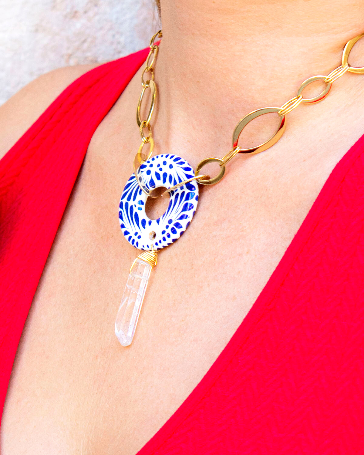 COLLAR ARO CUARZO