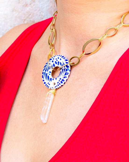 COLLAR ARO CUARZO