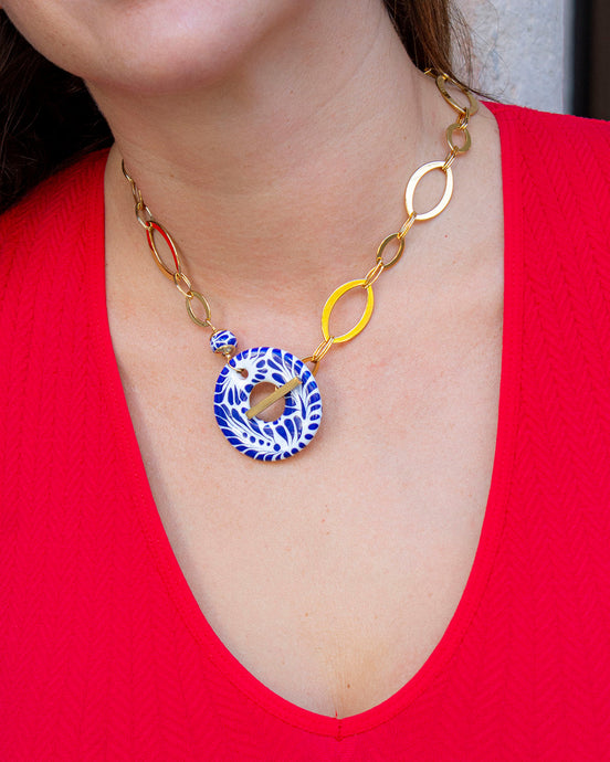 COLLAR ARO BROCHE