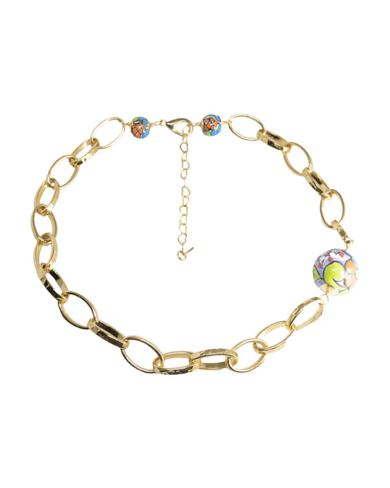 COLLAR ESFERA LATERAL COLOR