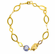 COLLAR PERLA CHAPA ESFERA
