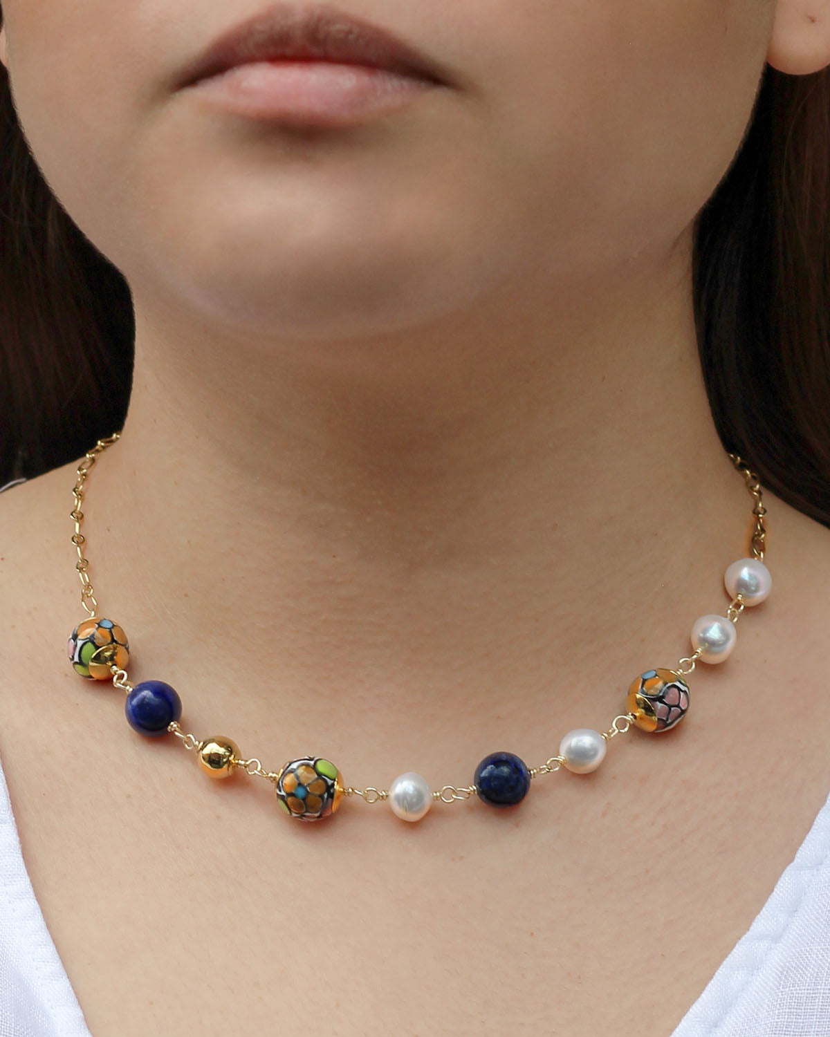 COLLAR ENGARCES CORTO COLOR