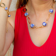 BRACELET CHAINS 2 SPHERES