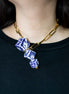 COLLAR CADENA 3 CUBOS DIAGONAL