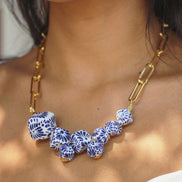 COLLAR VARIOS CUBOS Y CADENA