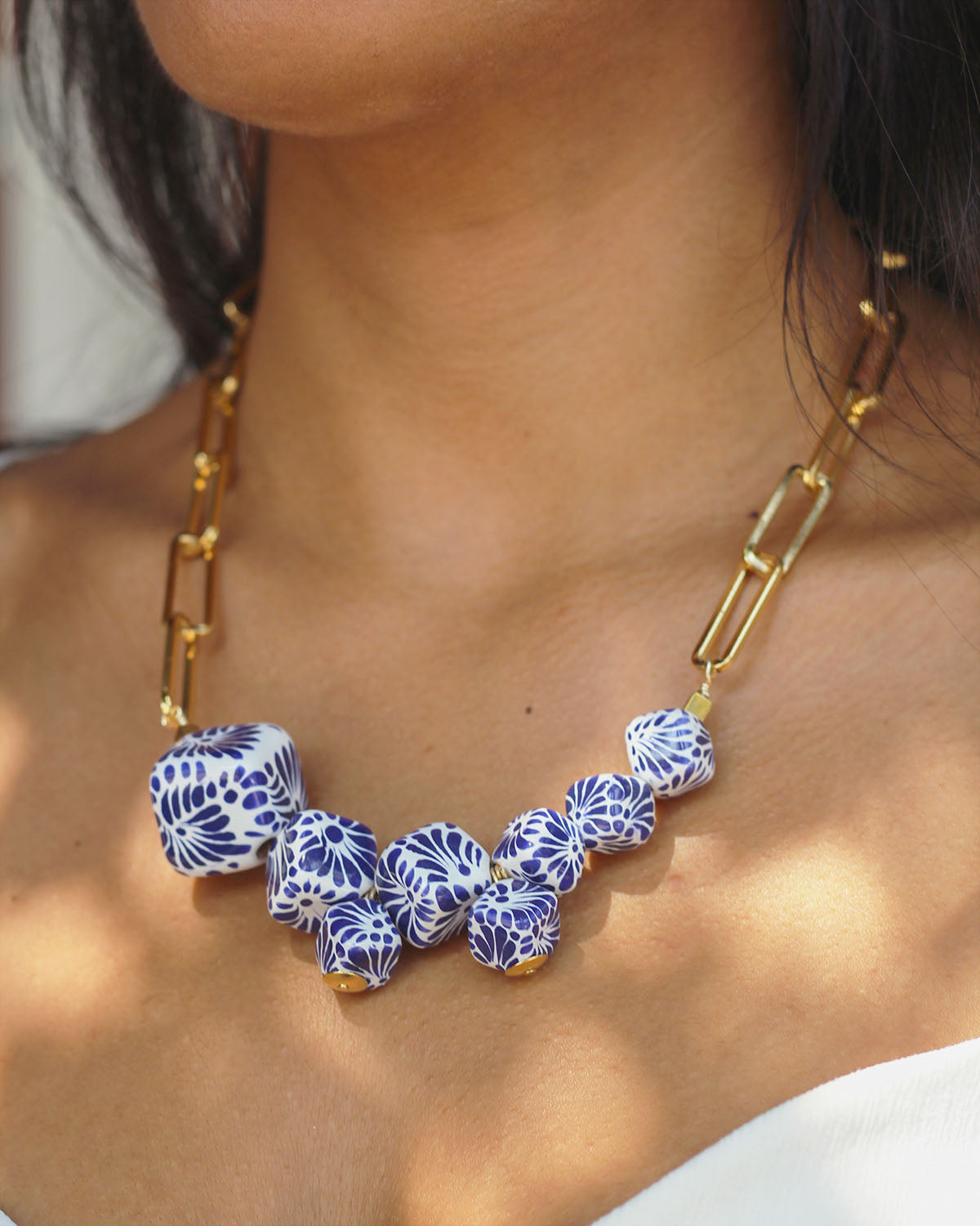 COLLAR VARIOS CUBOS Y CADENA