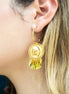 PEARL HOOP EARRING