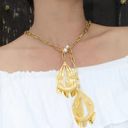 BOW TIE NECKLACE DROPS