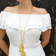 BOW TIE NECKLACE DROPS
