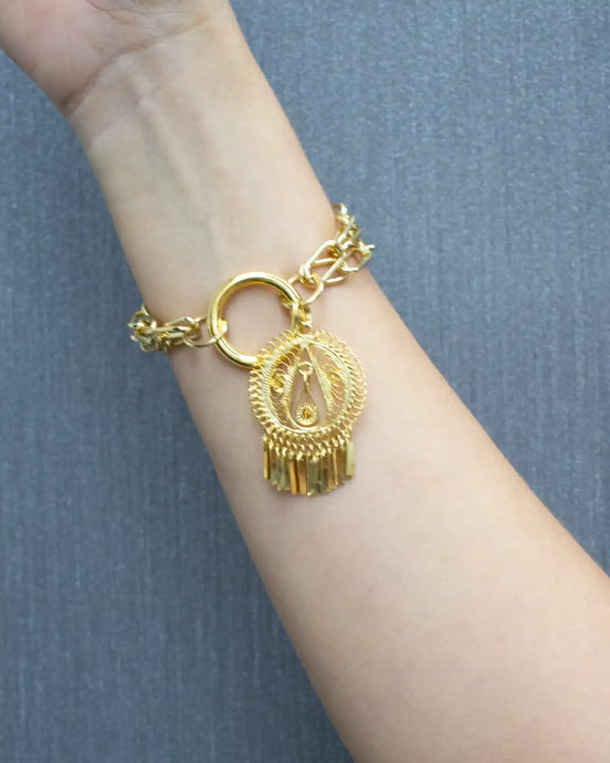 PULSERA CADENA BROCHE