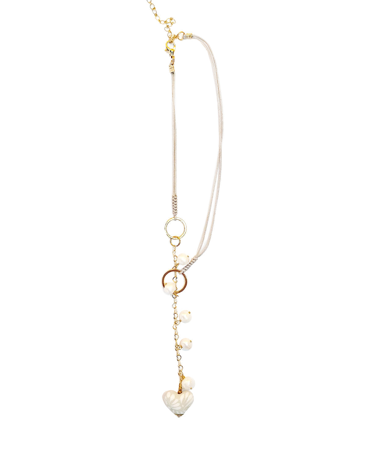 COLLAR CORDON Y PERLAS