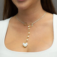 COLLAR CORDON Y PERLAS