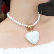 PEARL WITH PENDANT BAIL