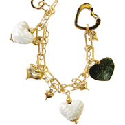 PULSERA BROCHE CORAZÓN