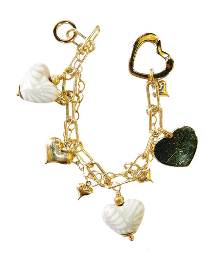 PULSERA BROCHE CORAZÓN