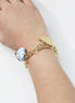 PULSERA BROCHE CORAZON COLOR