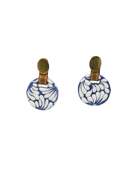 ARETE BASE DORADA PIEL Y CIRCULO TALAVERA