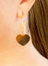 ARRACADA CORAZON UNO Y UNO