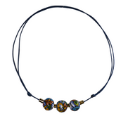 CHOKER 3 ESFERAS COLOR