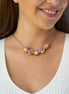 CHOKER 5 ESFERAS COLOR