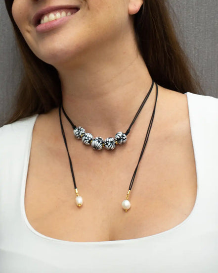 CHOKER 5 ESFERAS