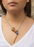 COLLAR 3 ESFERAS BARRA METALICA COLOR