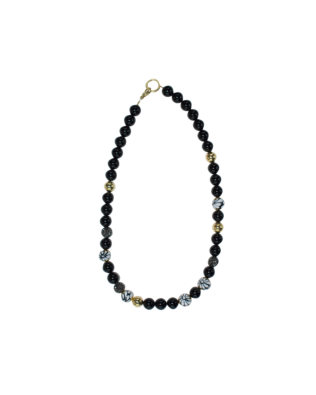 ONYX MULTI-STONE NECKLACE