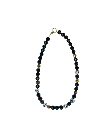 ONYX MULTI-STONE NECKLACE