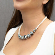 NINE-SPHERE TALAVERA PEARL NECKLACE