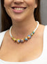 COLLAR PERLAS 9 ESFERAS COLOR