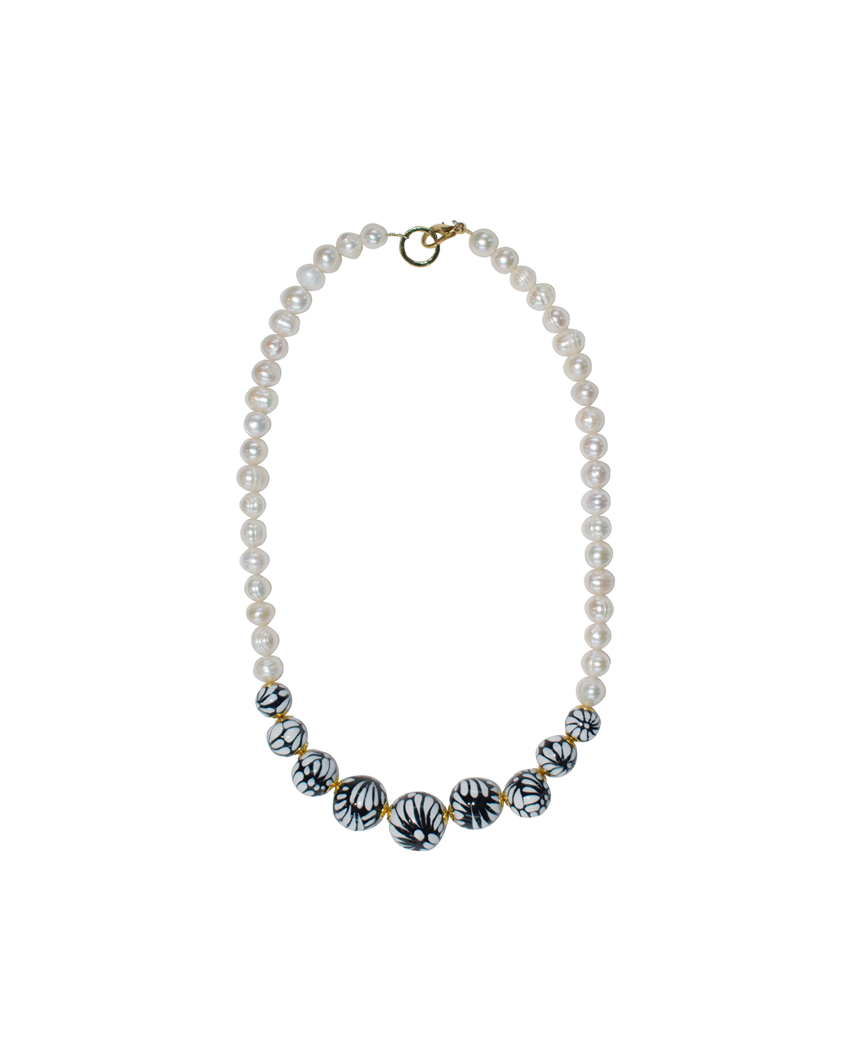 NINE-SPHERE TALAVERA PEARL NECKLACE