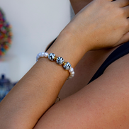 PULSERA PERLA 3 ESFERAS