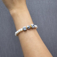 PULSERA PERLA 3 ESFERAS