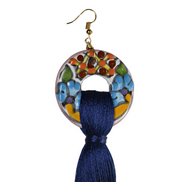 ARETE LARGOS ARO TALAVERA COLOR