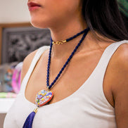 LARGO CORAZON MOTA COLOR
