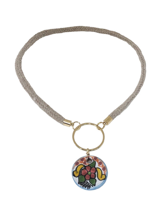 COLLAR SENCILLO LUNETA COLOR